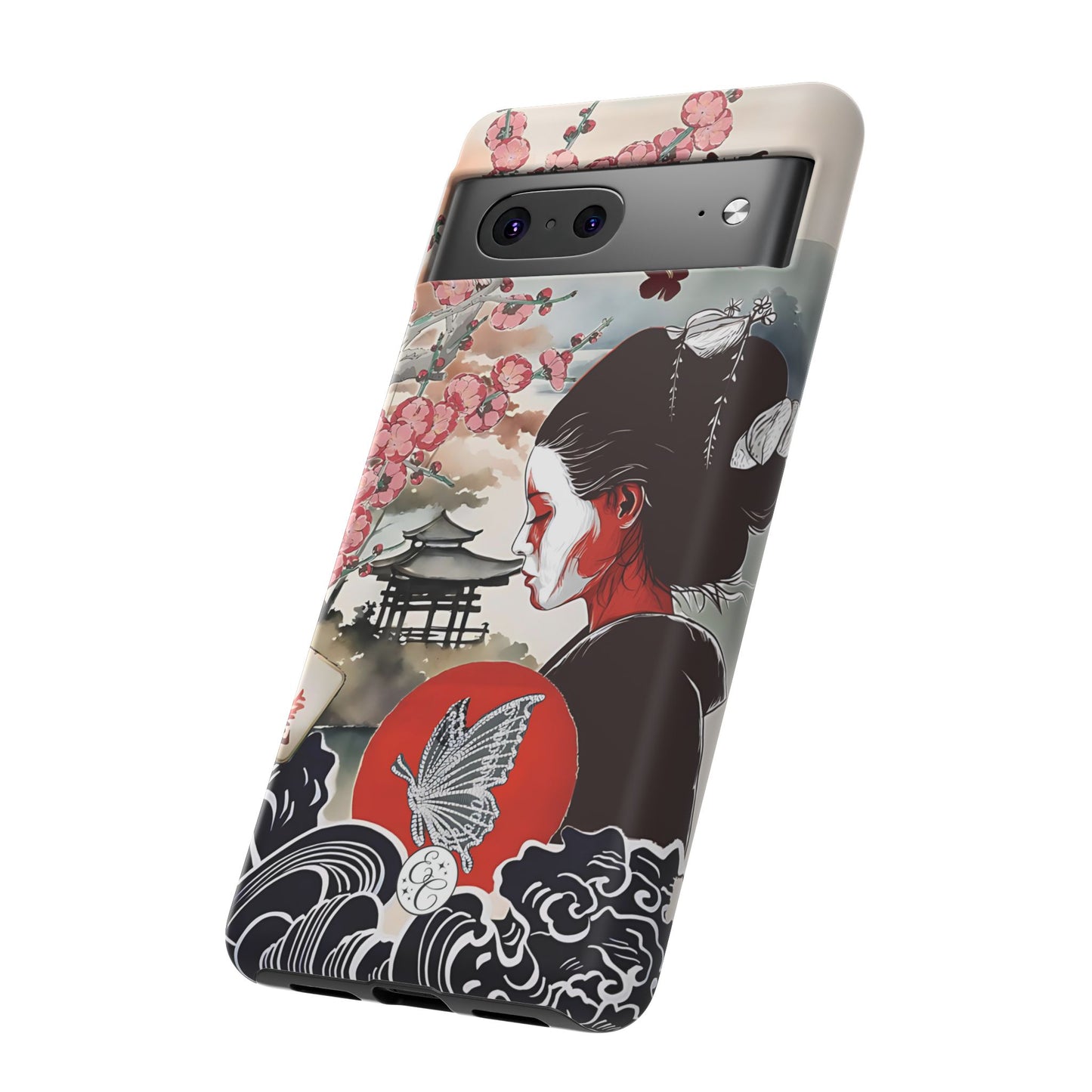 Japanese Geisha Tough Phone Case