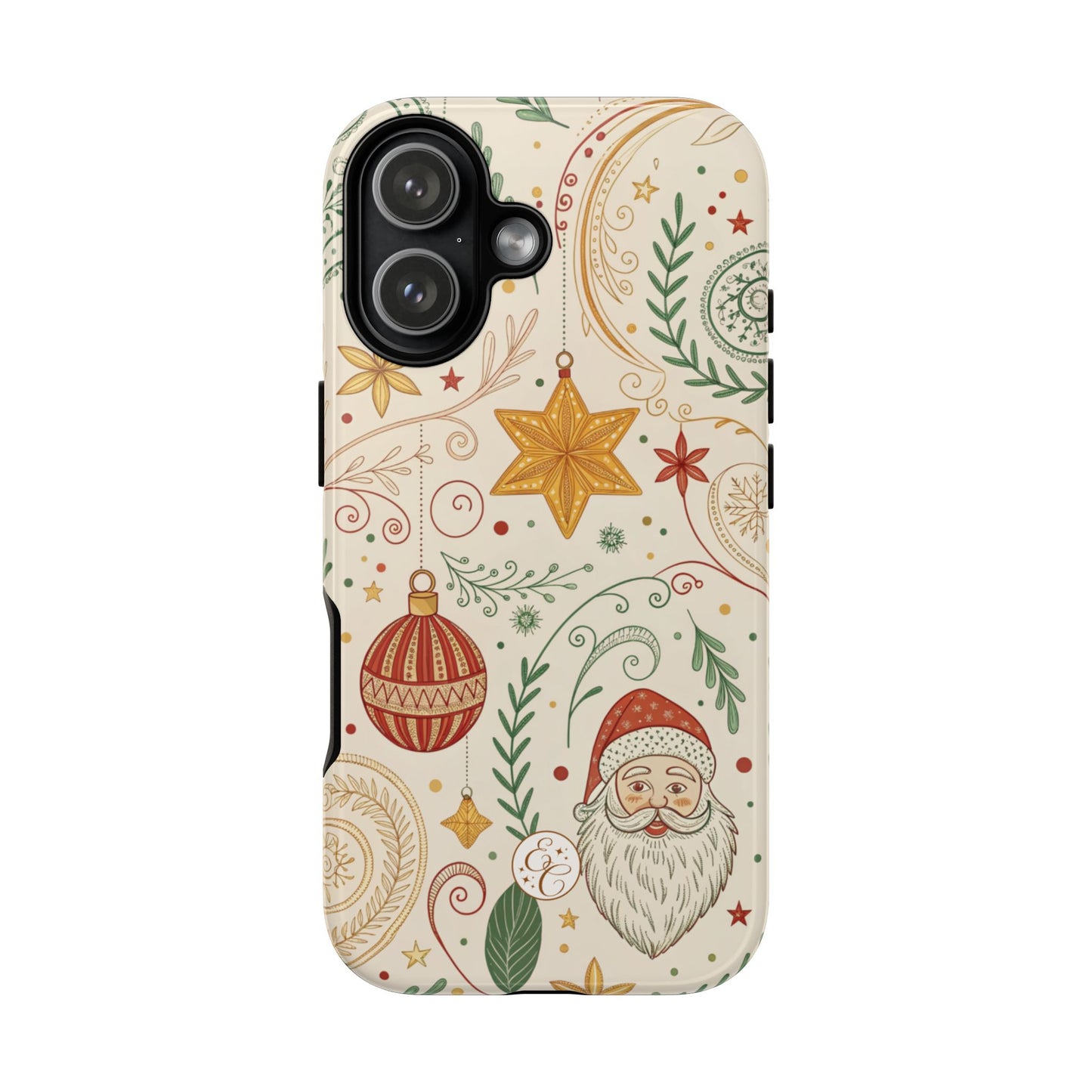 Vintage Santa Tough Phone Case