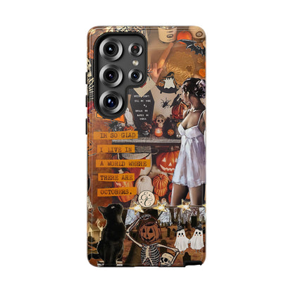 Halloween Aesthetic Collage Tough Phone Case
