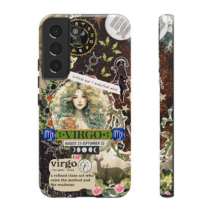 Virgo Zodiac Star Sign Tough Phone Case