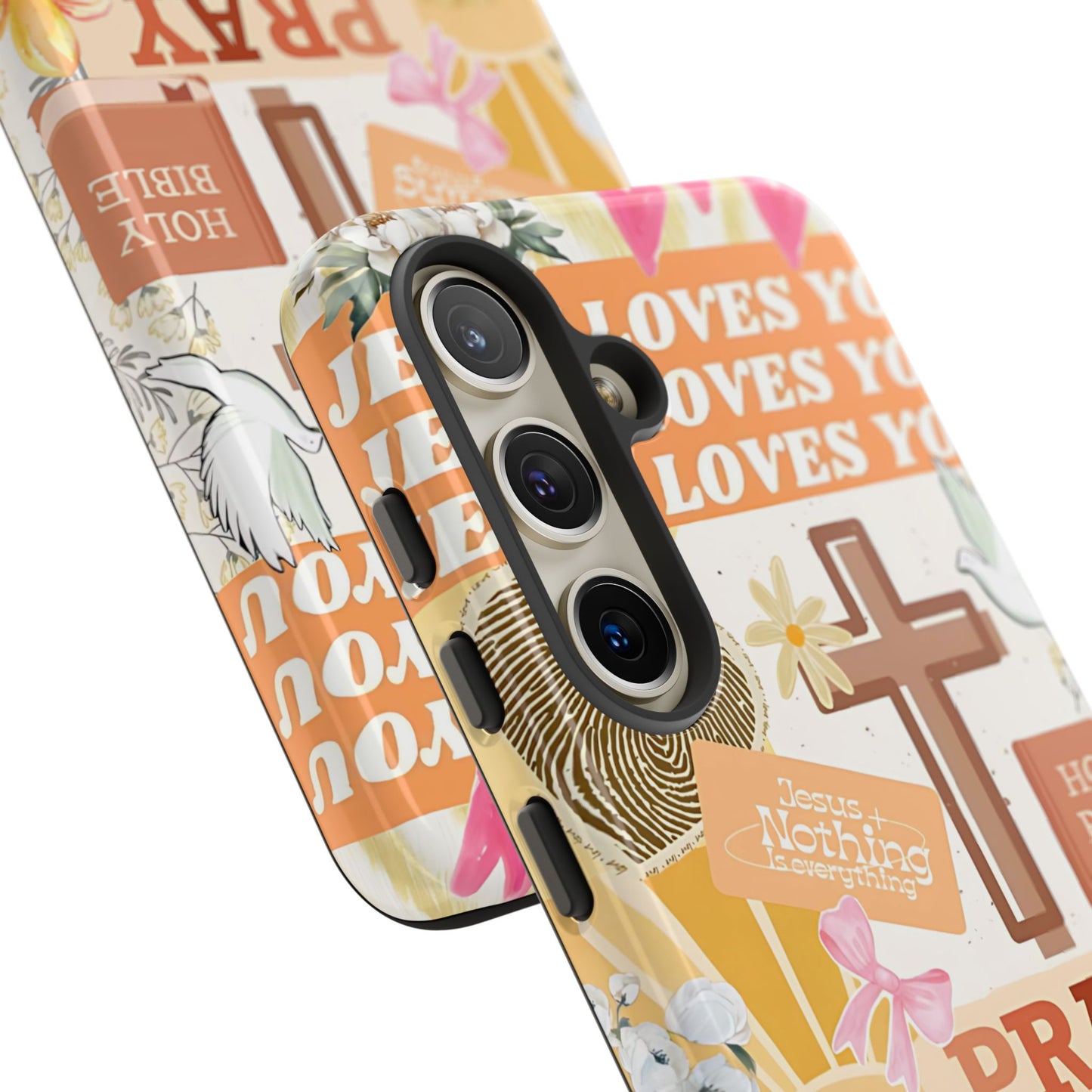 Christian Collage Tough Phone Case
