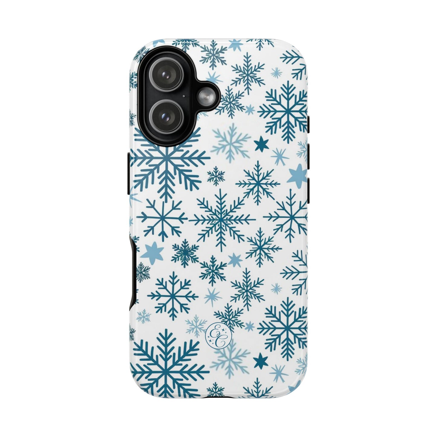Winter Snowflakes Pattern Tough Phone Case
