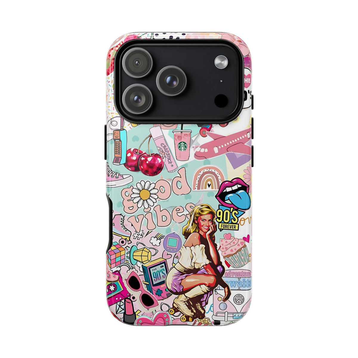 90s Nostalgia Collage Tough Phone Case