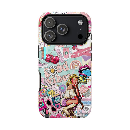 90s Nostalgia Collage Tough Phone Case