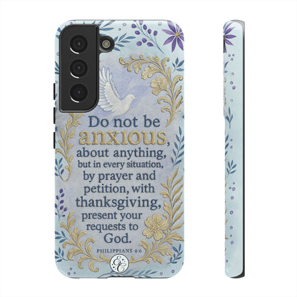 Philippians 4:6 Tough Phone Case