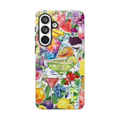 Summer Drinks Tough Phone Case