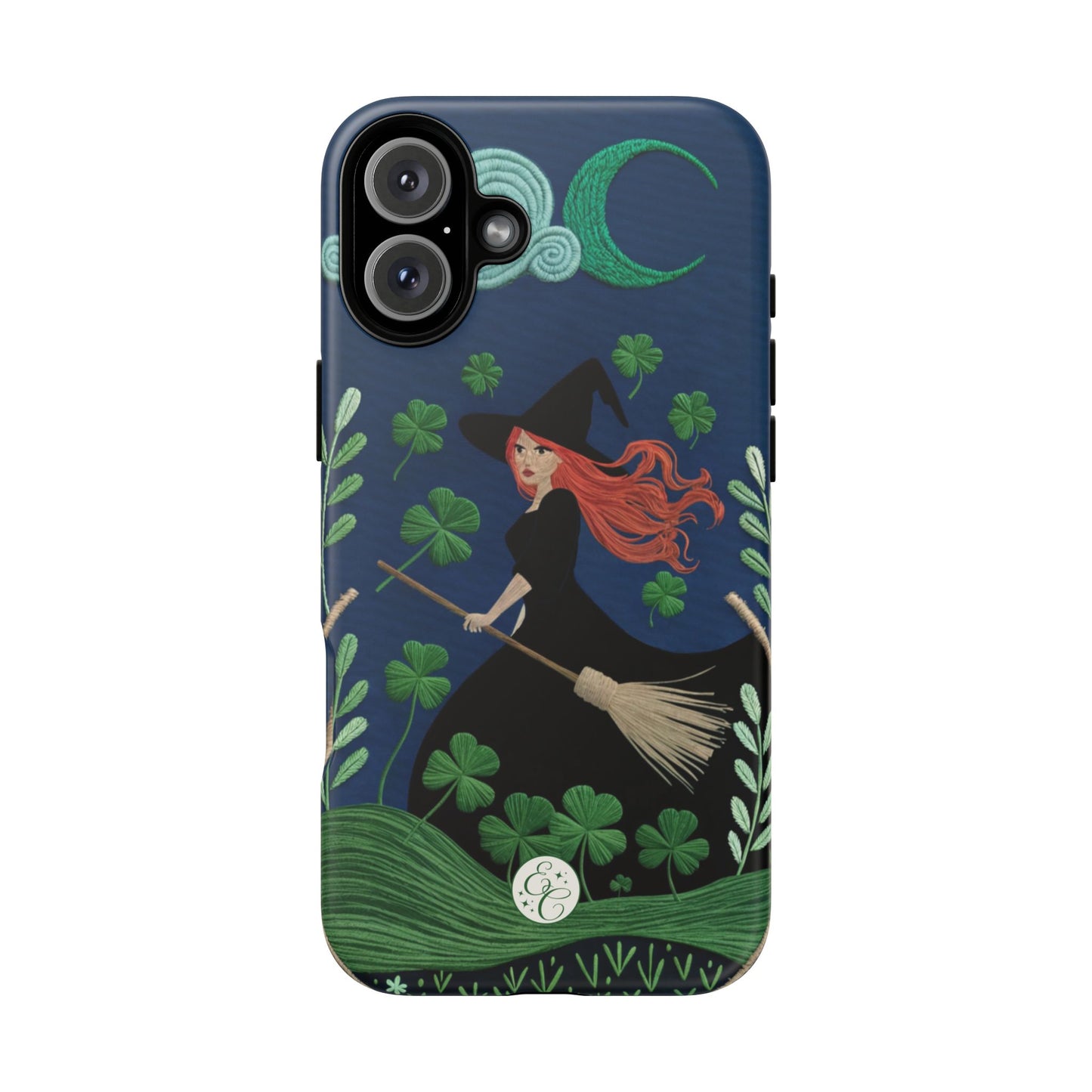 Irish Witch’s Moonlit Stroll Tough Phone Case