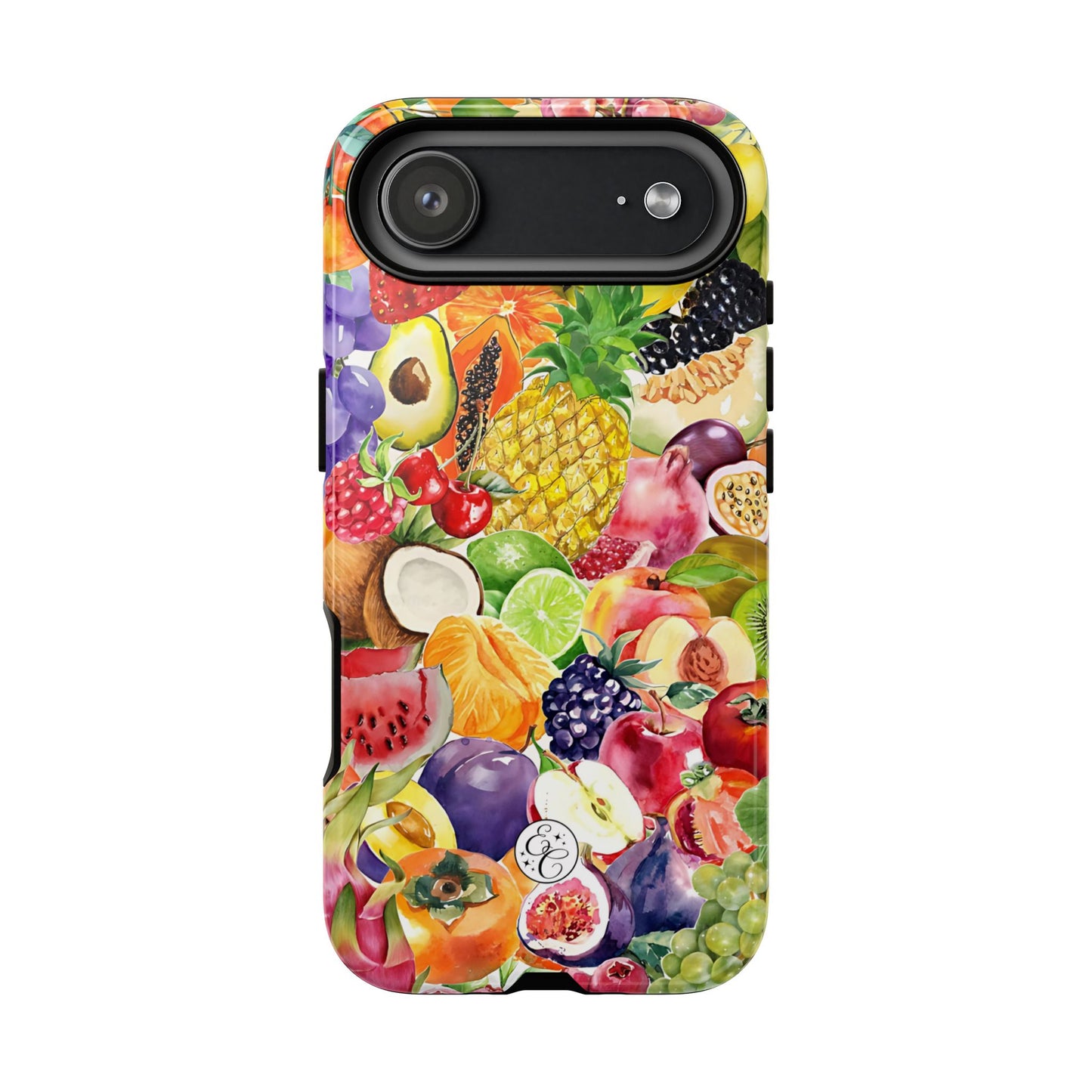 Colorful Fruits Collage Tough Phone Case