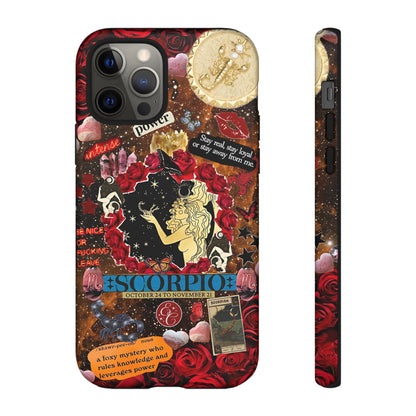 Scorpio Zodiac Star Sign Tough Phone Case