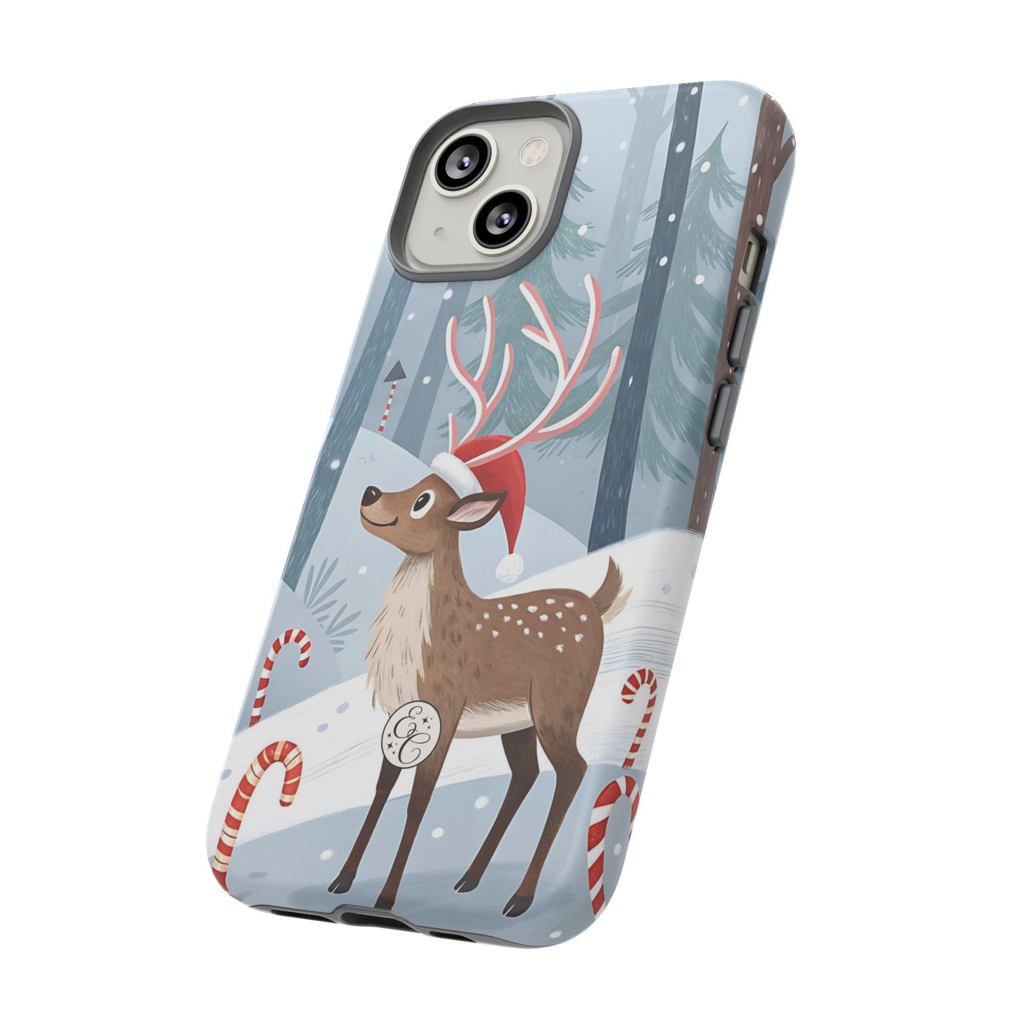 Reindeer in Winter Wonderland Tough Phone Case