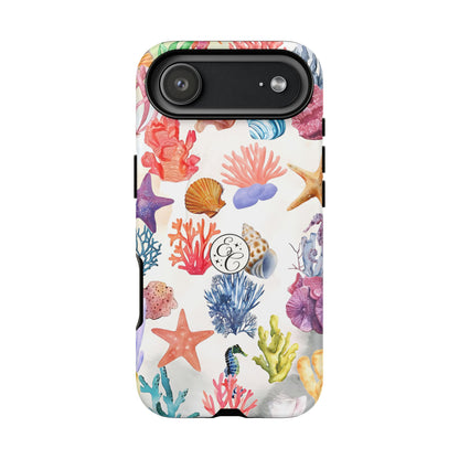 Coral & Sea Shells Tough Phone Case