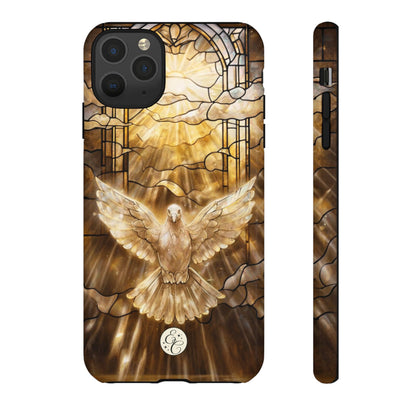 Holy Spirit Stained Glass Tough Phone Case