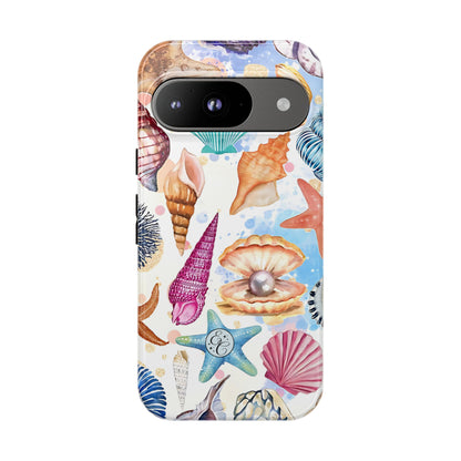Colorful Sea Shells Tough Phone Case