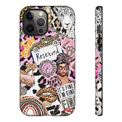 Leopard Wild Glamour Tough Phone Case