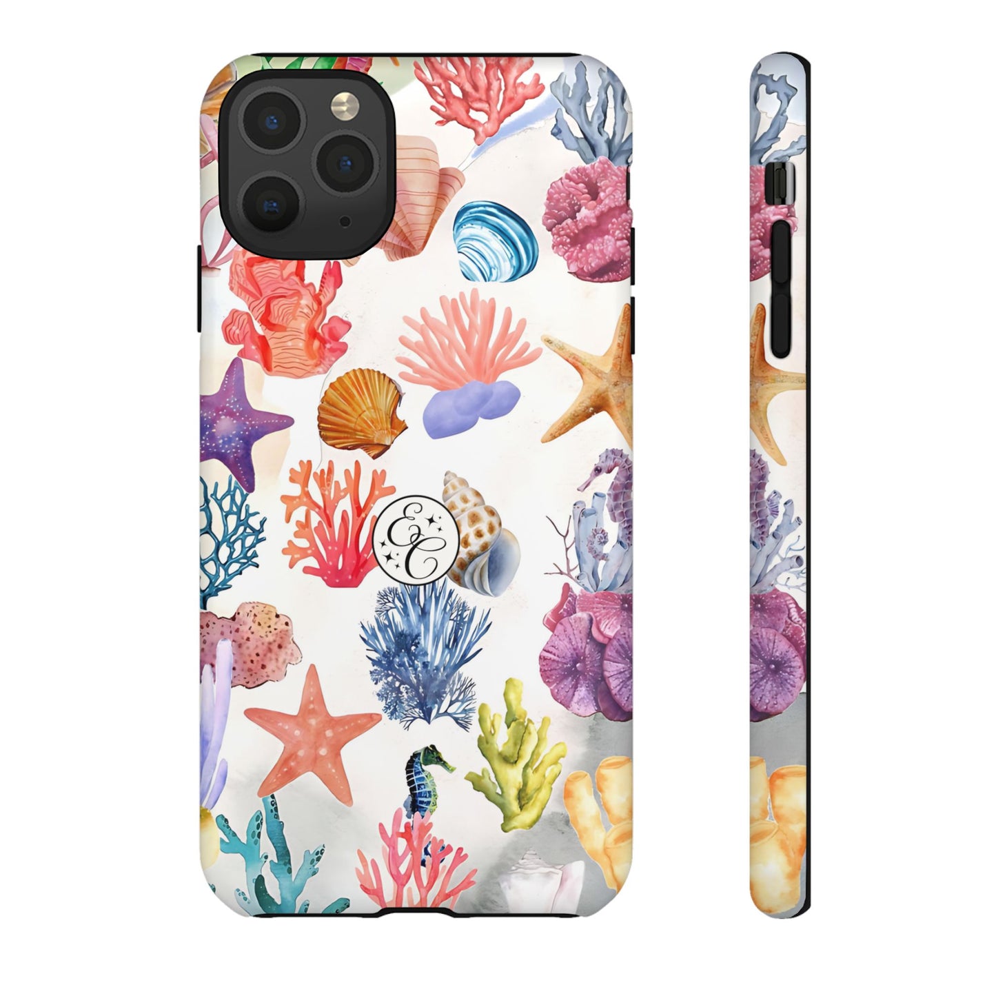 Coral & Sea Shells Tough Phone Case