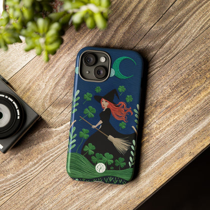 Irish Witch’s Moonlit Stroll Tough Phone Case