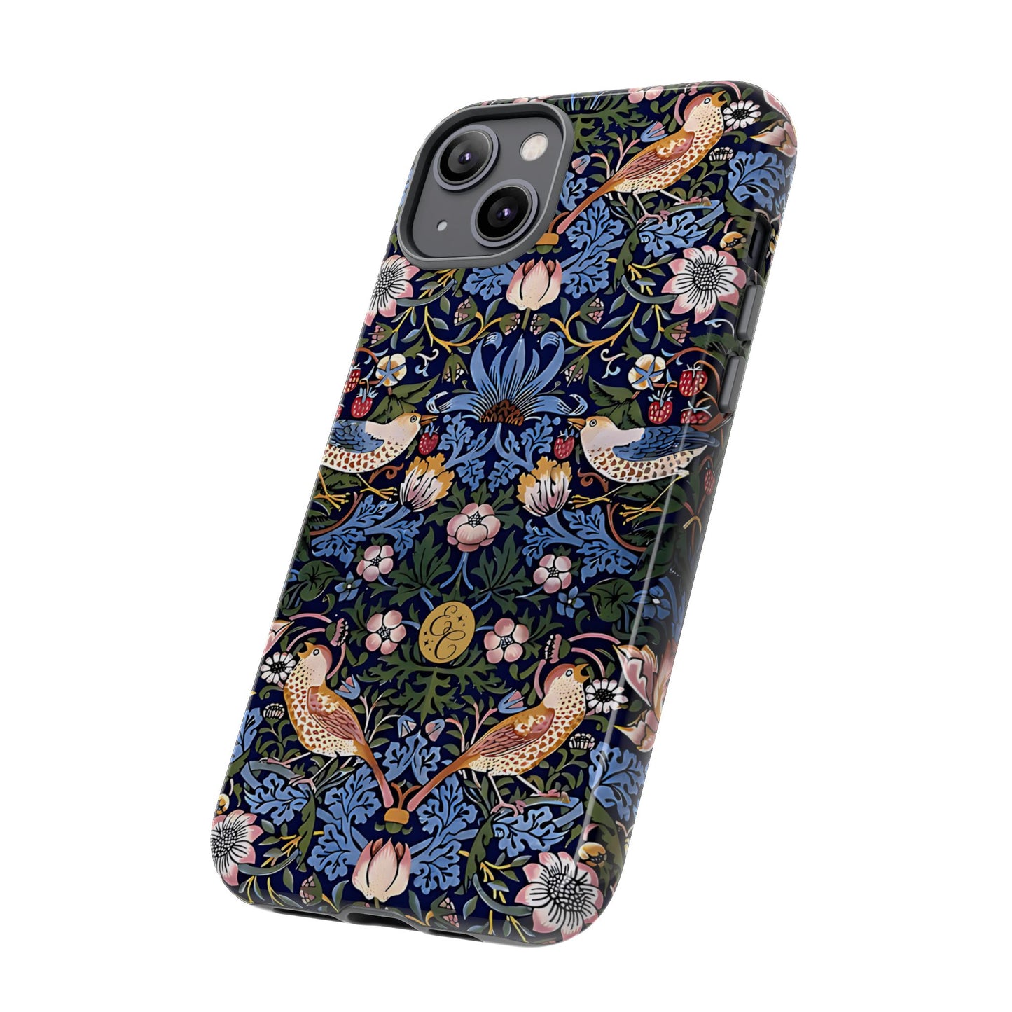 William Morris Strawberry Thief Tough Phone Case