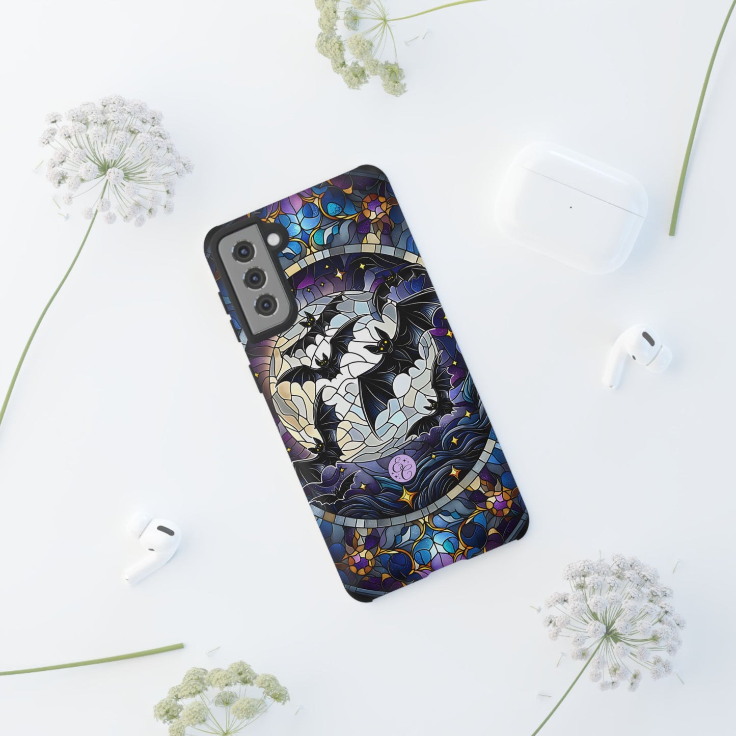 Gothic Bats Tough Phone Case