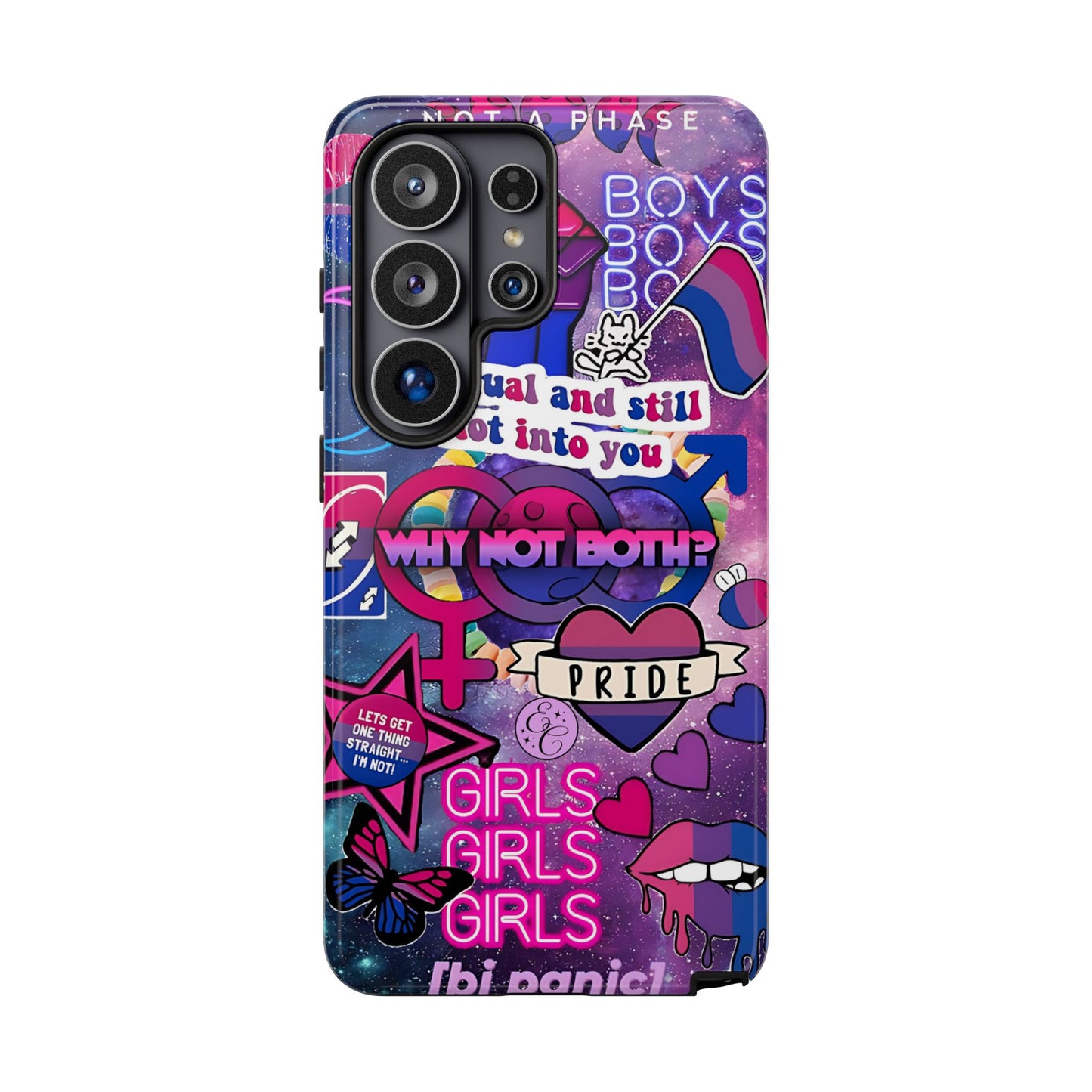 Bisexual Pop Art Tough Phone Case