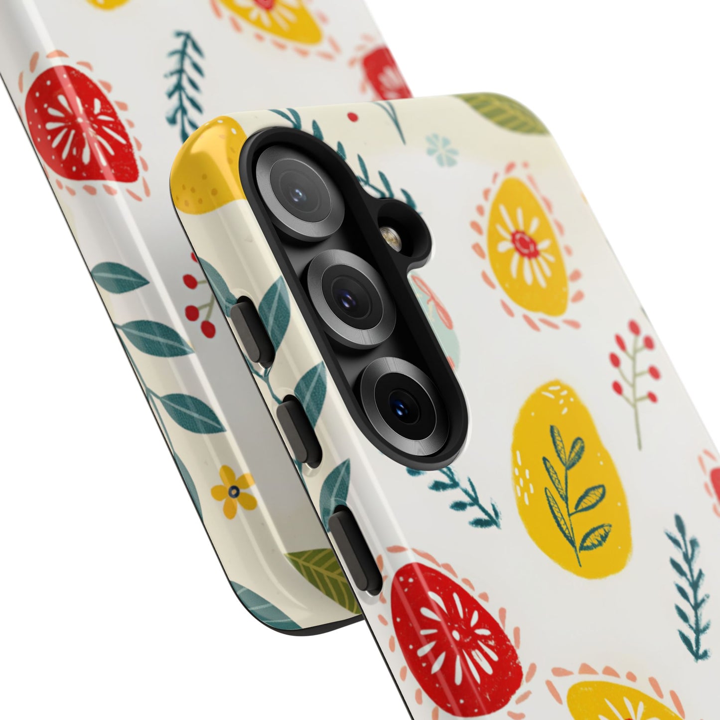 Colorful Easter Egg Pattern Tough Phone Case