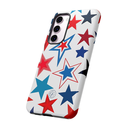 Patriotic Star Pattern Tough Phone Case