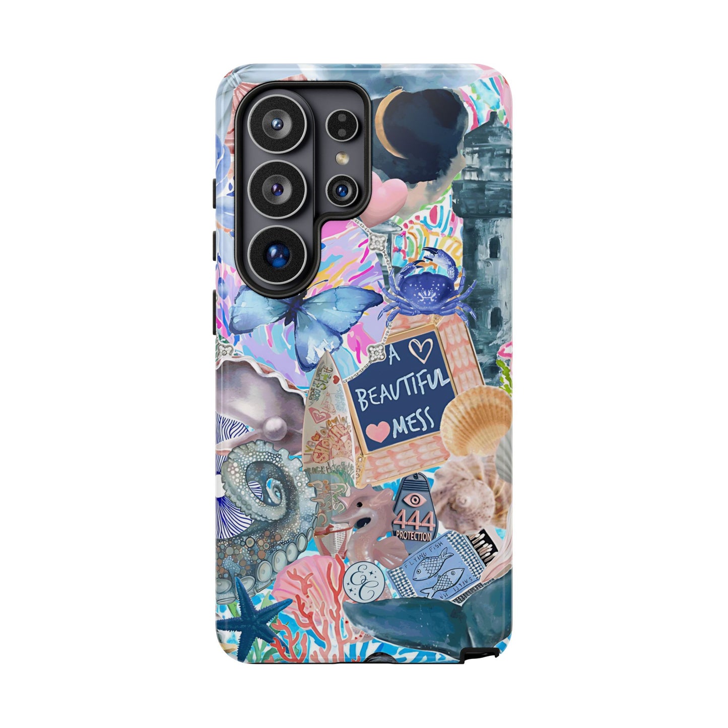 Beautiful Mess Collage Tough Phone Case
