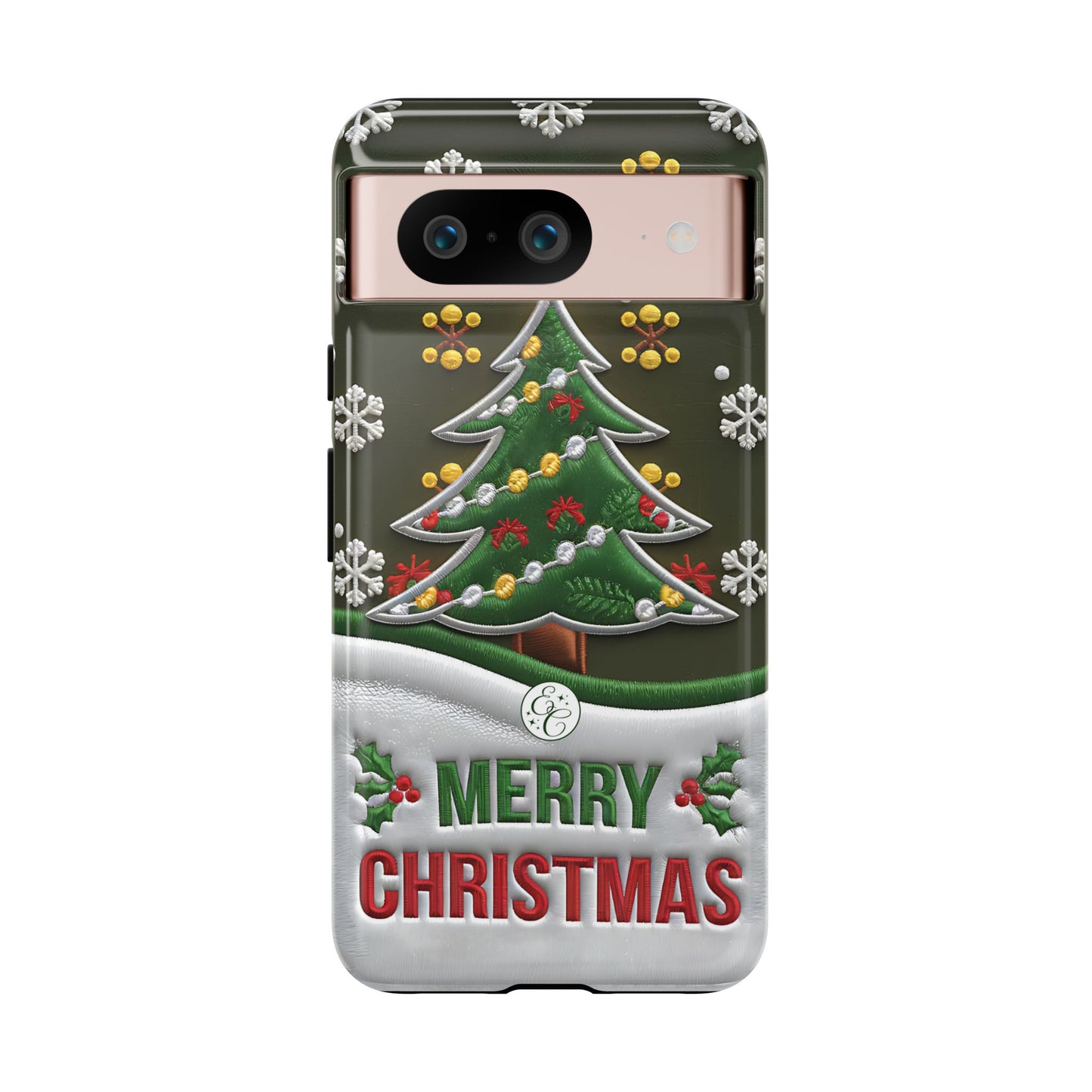 Merry Christmas Tree Tough Phone Case