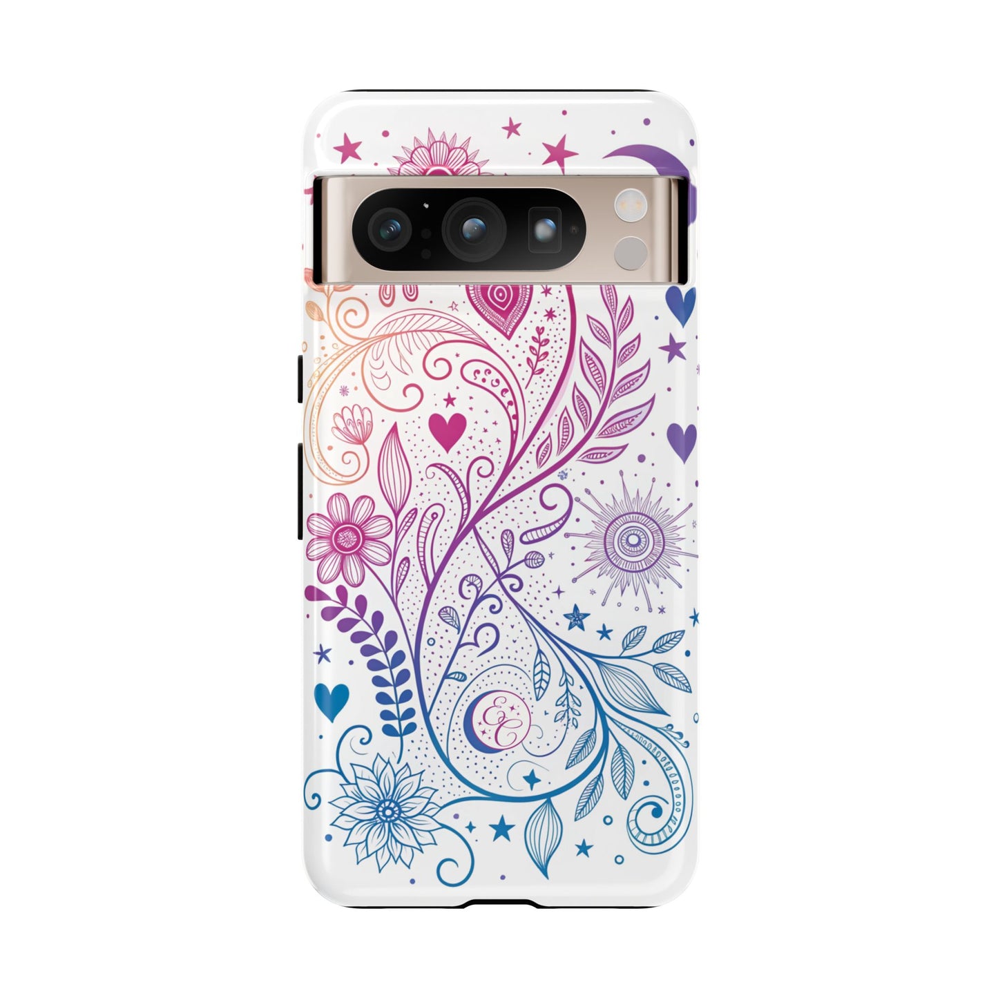 Subtel Bisexual Boho Doodle Tough Phone Case