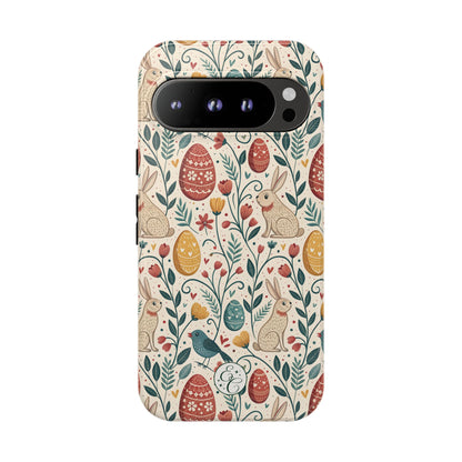 Vintage Easter Pattern Tough Phone Case