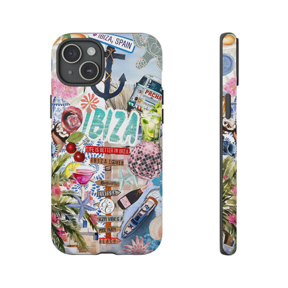 Ibiza Summer Vibes Collage Tough Phone Case