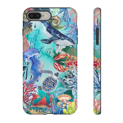 Ocean Wonders Collage Tough Phone Case