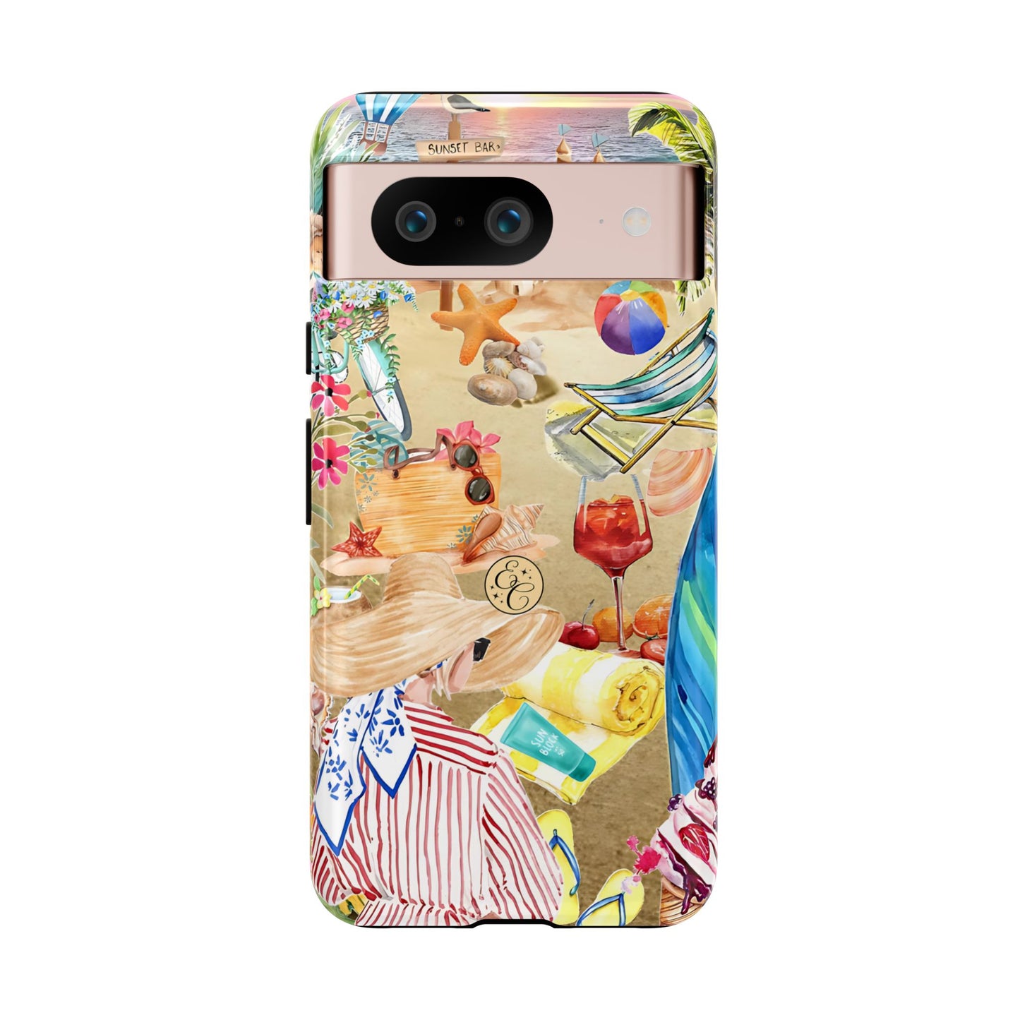 Beach Vibes Tough Phone Case