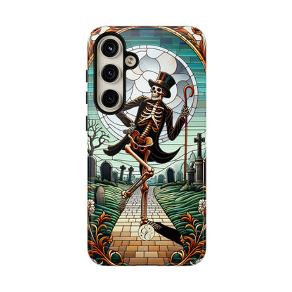 Dancing Skeleton Tough Phone Case