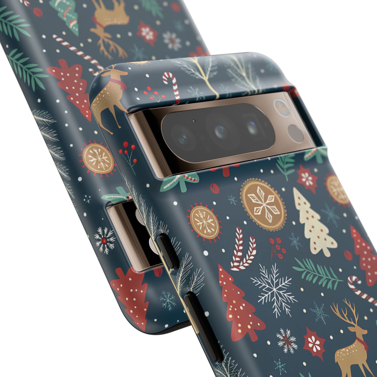 Christmas Holiday Pattern Tough Phone Case
