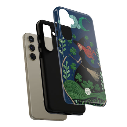 Irish Witch’s Moonlit Stroll Tough Phone Case