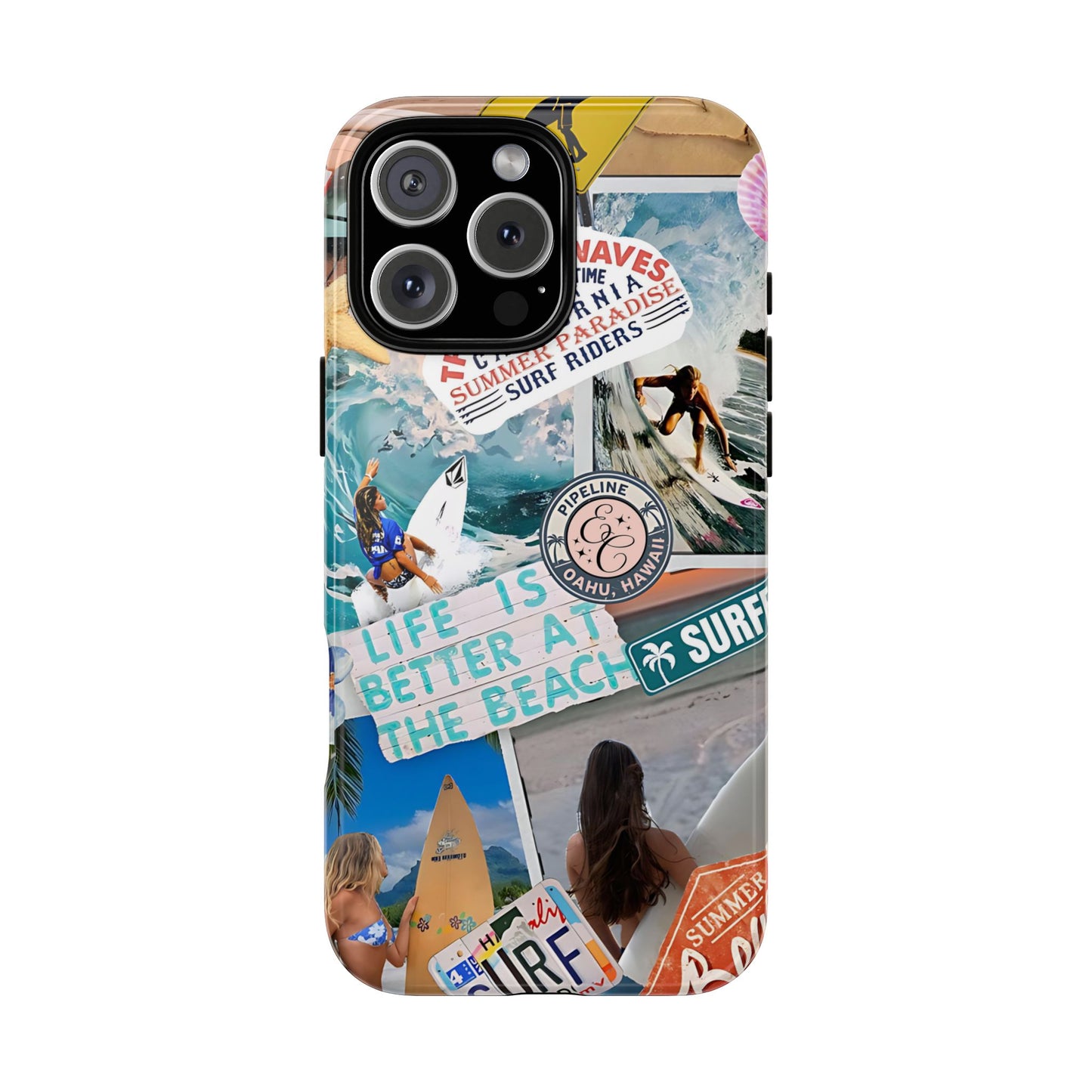 Surfer Girl Lifestyle Tough Phone Case