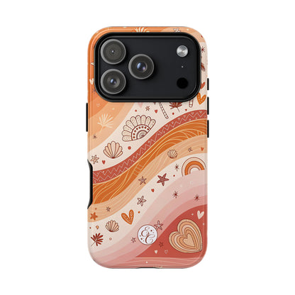 Lesbian Pride Boho Beach Tough Phone Case