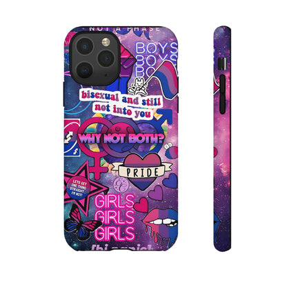 Bisexual Pop Art Tough Phone Case