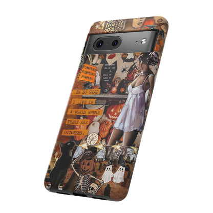 Halloween Aesthetic Collage Tough Phone Case