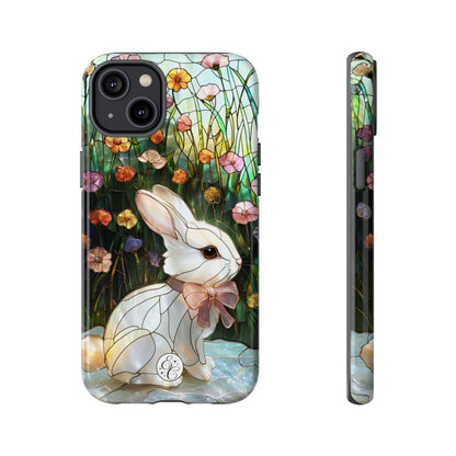 Easter Rabbit Stained Glass Tough Phone Case