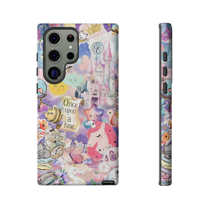 Whimsical Fairytale Collage Tough Phone Case