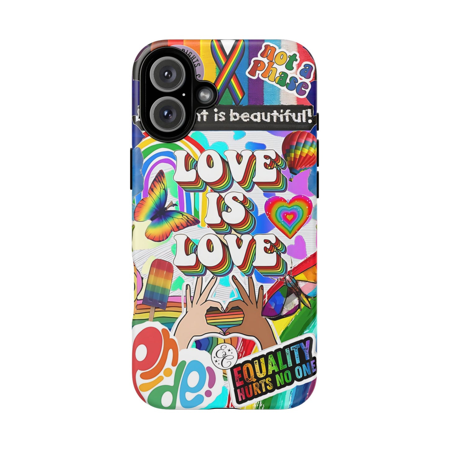 Colorful LGBTQIA Pride Tough Phone Case