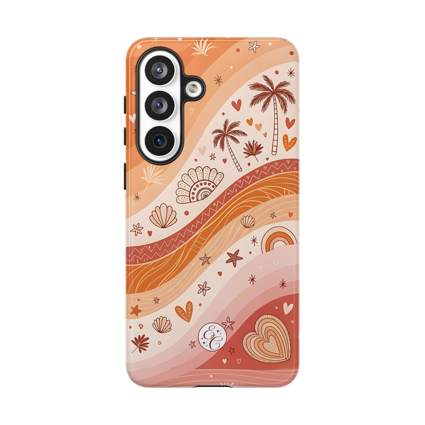 Lesbian Pride Boho Beach Tough Phone Case