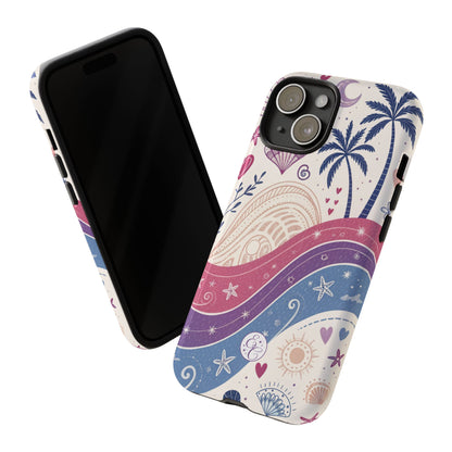 Bisexual Pride Boho Beach Tough Phone Case