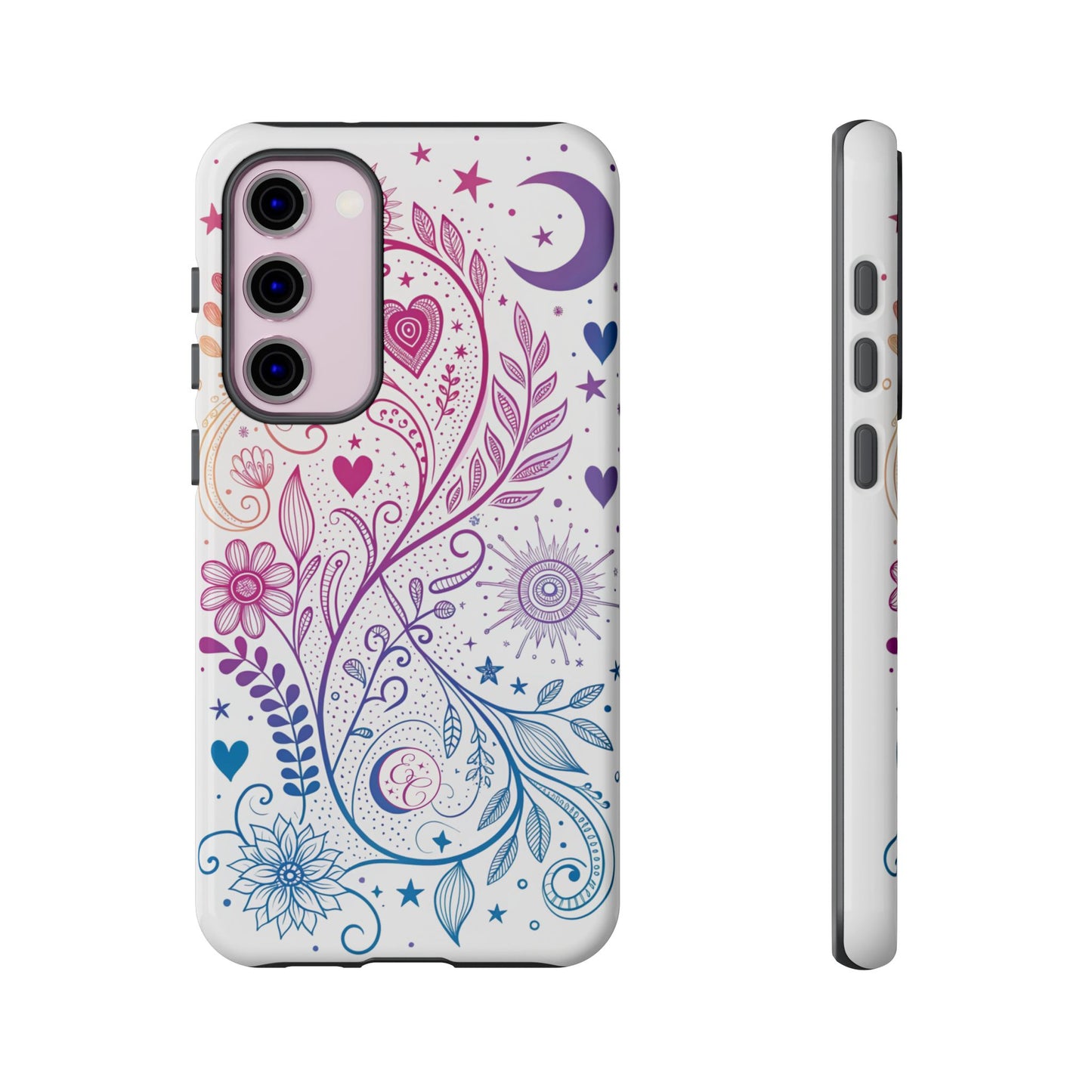 Subtel Bisexual Boho Doodle Tough Phone Case