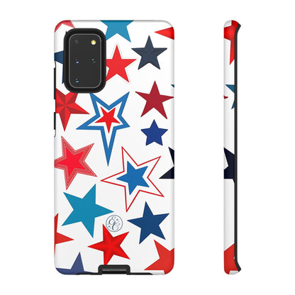 Patriotic Star Pattern Tough Phone Case