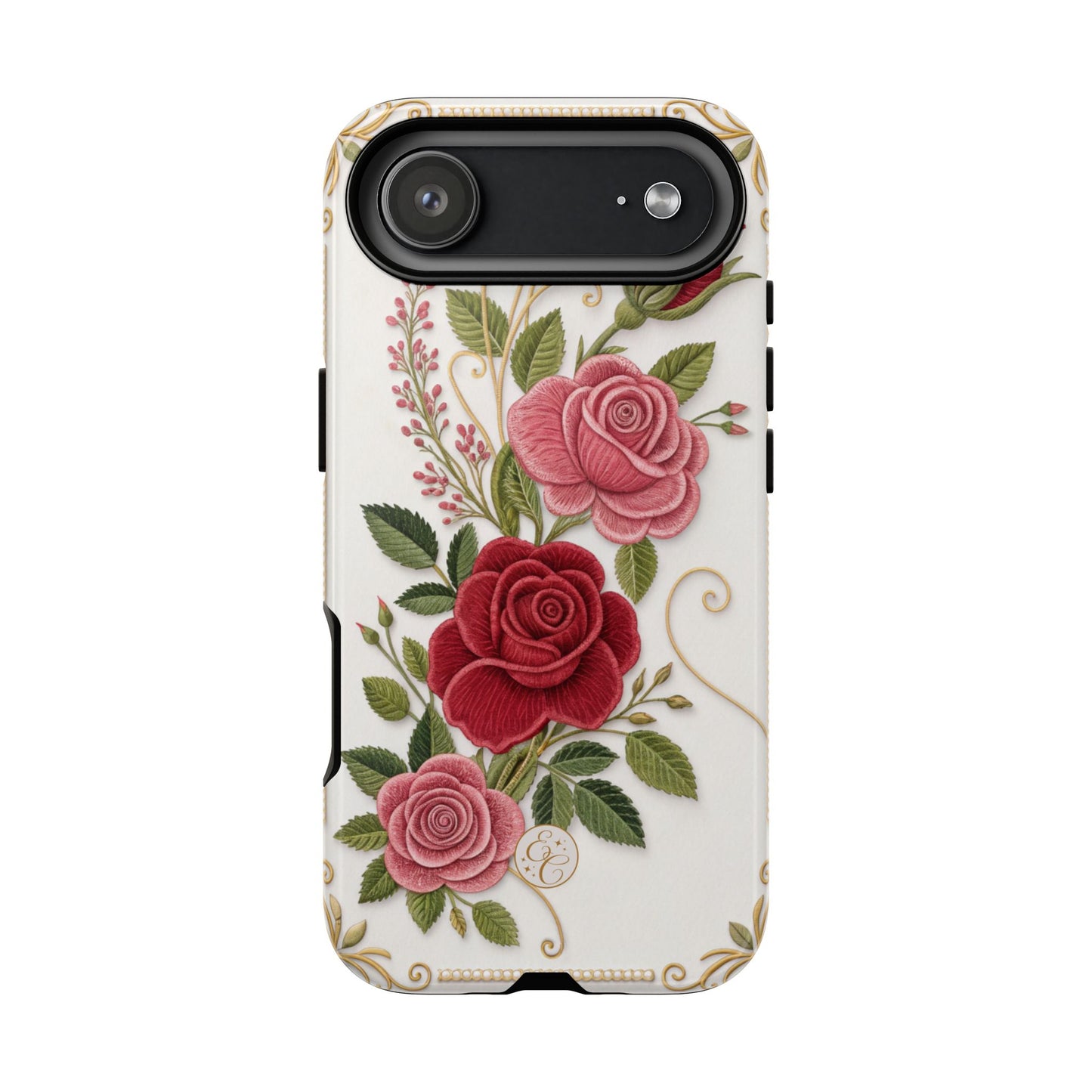 Elegant Rose Garden Tough Phone Case