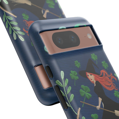 Irish Witch’s Moonlit Stroll Tough Phone Case