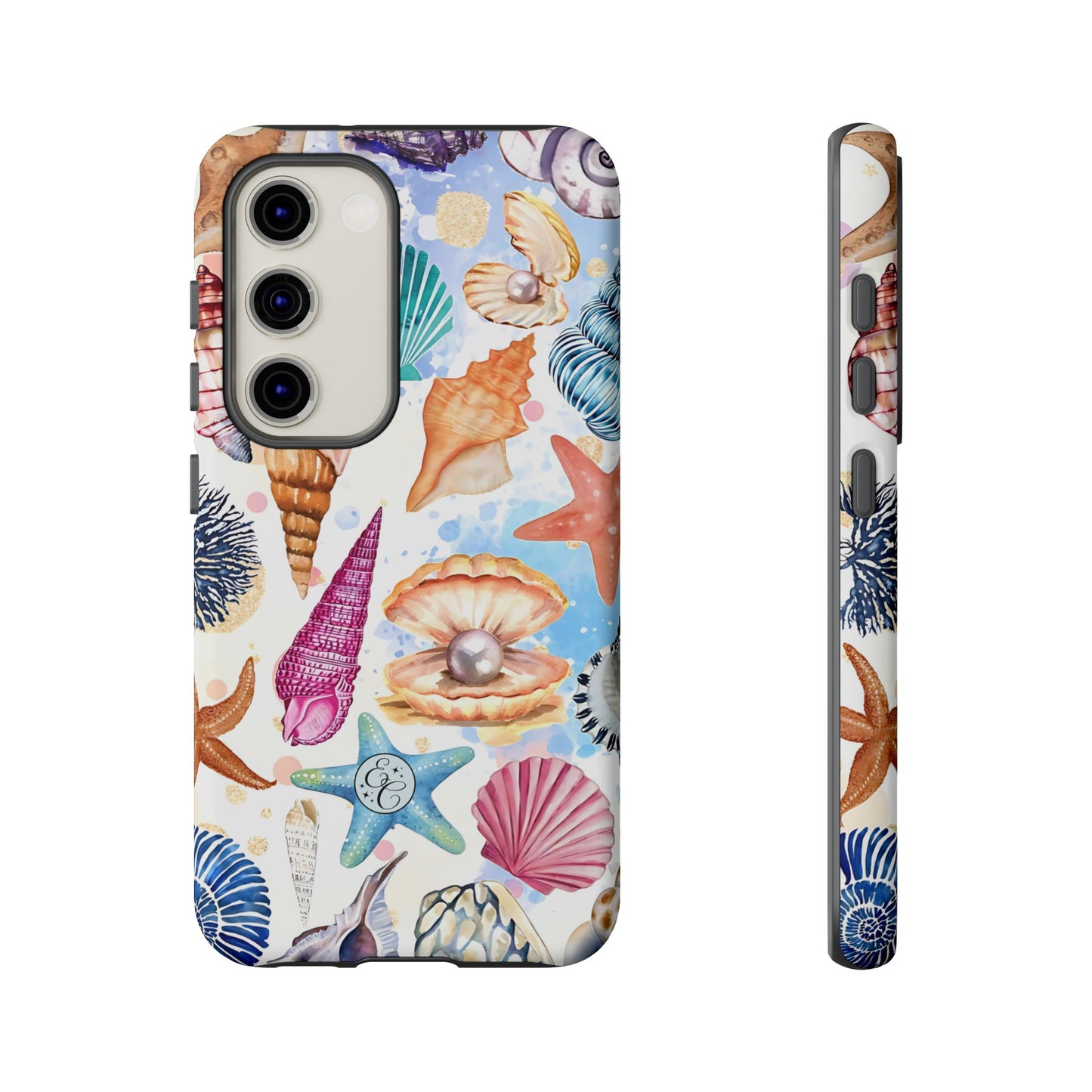 Colorful Sea Shells Tough Phone Case