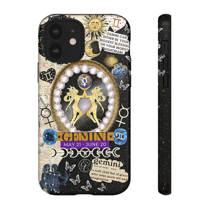 Gemini Zodiac Sign Tough Phone Case